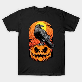 Crow halloween T-Shirt